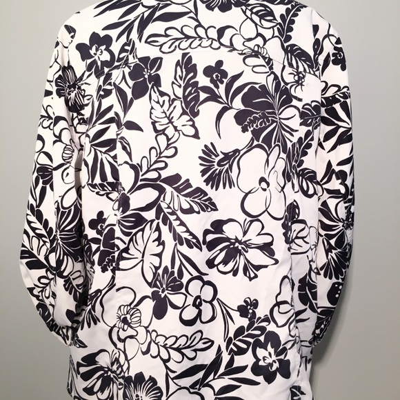 Alfred Dunner Floral Jacket Size 18w - Picture 6 of 8